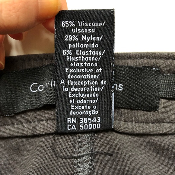 Calvin Klein jeans. Grey jeggings - Picture 9 of 12